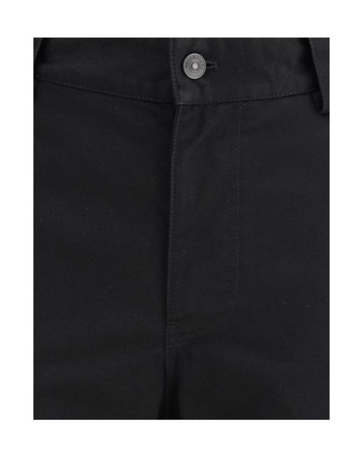 Balenciaga Black Mid-Waisted Flared Pants