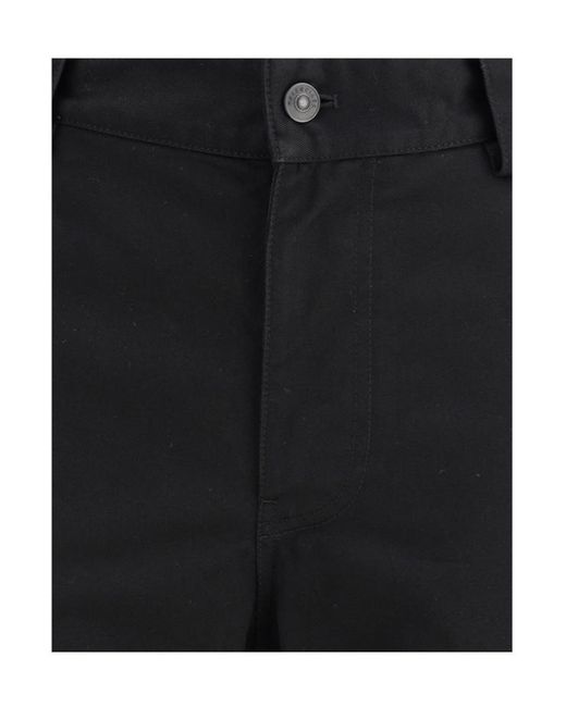 Balenciaga Black Mid-Waisted Flared Pants