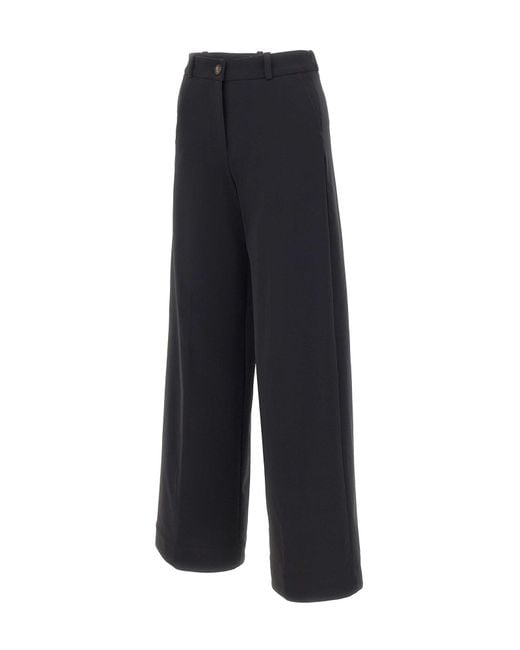 Rrd Blue Casual Trousers With Belt Loops