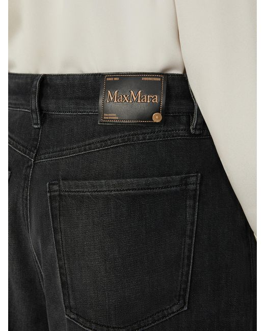 Max Mara Gray 'S Lusso Wide Leg Jeans