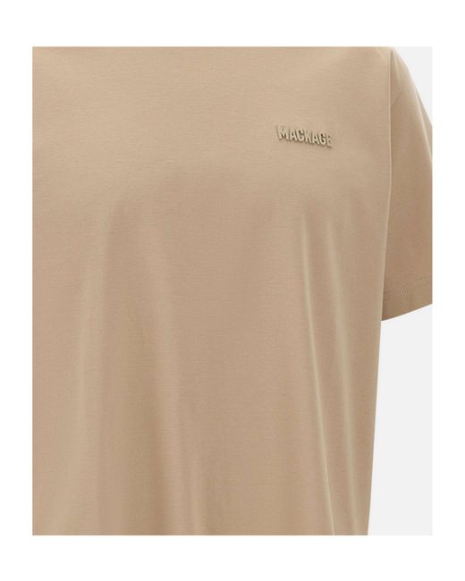 Mackage Natural Logo Trim T-Shirt for men