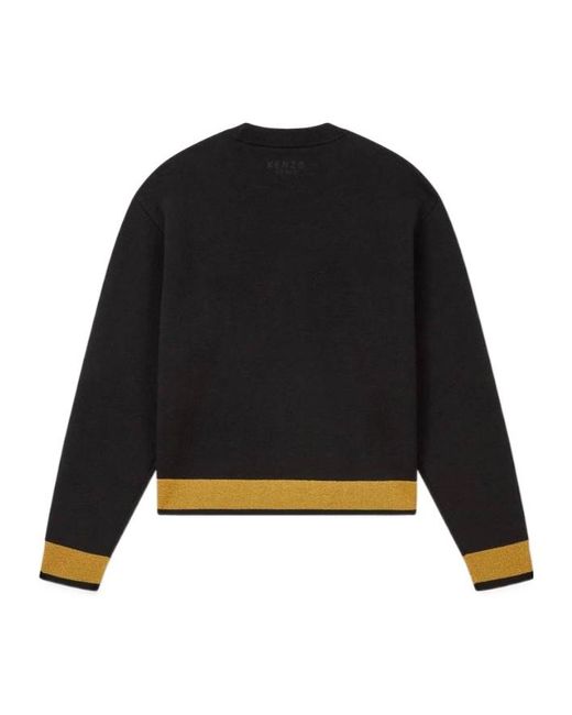 KENZO Black 'Boke Flower' Jumper