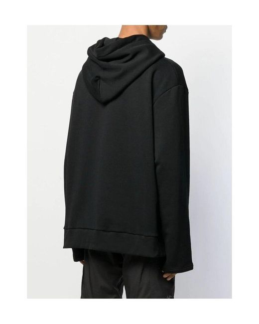 Ih Nom Uh Nit Black Signature Print Hoodie for men