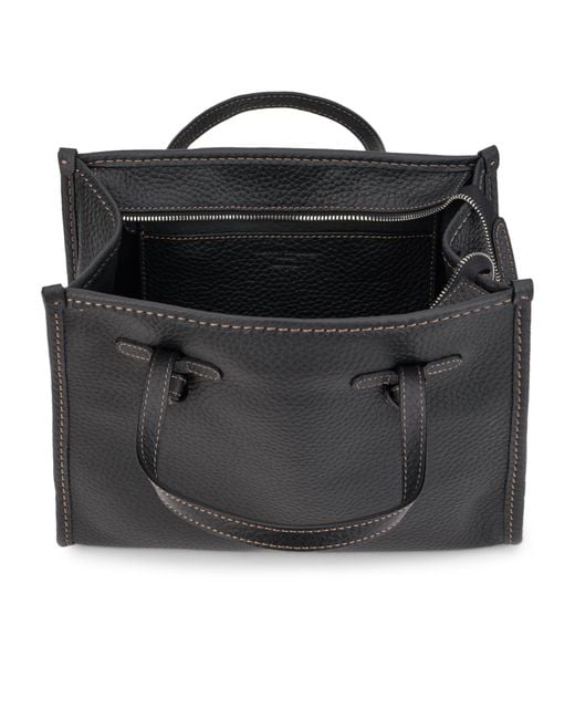 Gianni Chiarini Black Top-Handle Shoulder Bag