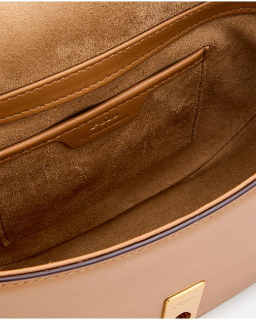 Polo Ralph Lauren White Mini Polo Id Foldover Top Crossbody Bag