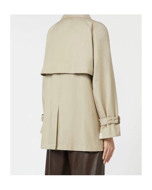 Max Mara Natural The Cube Calle Double-Breasted Coat