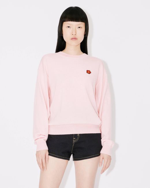 KENZO Pink Boke Flower Crewneck Jumper