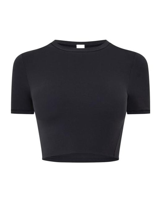 lululemon athletica Blue Ultra-Soft Nulu Crop Top