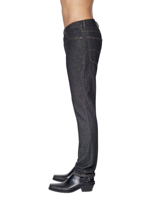 DIESEL Black 1995 D-Sark Z9C34 Logo Patch Jeans for men