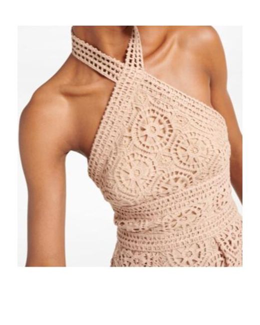Elie Saab Natural Midi Dress