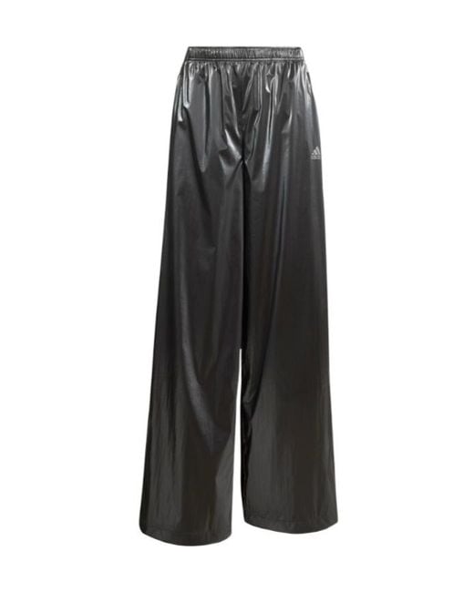 Adidas Originals Black Wide Leg Drawstring Pants