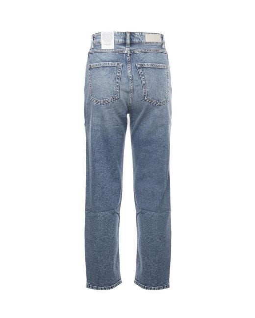 ICON DENIM Blue Karolina Straight-Leg Jeans