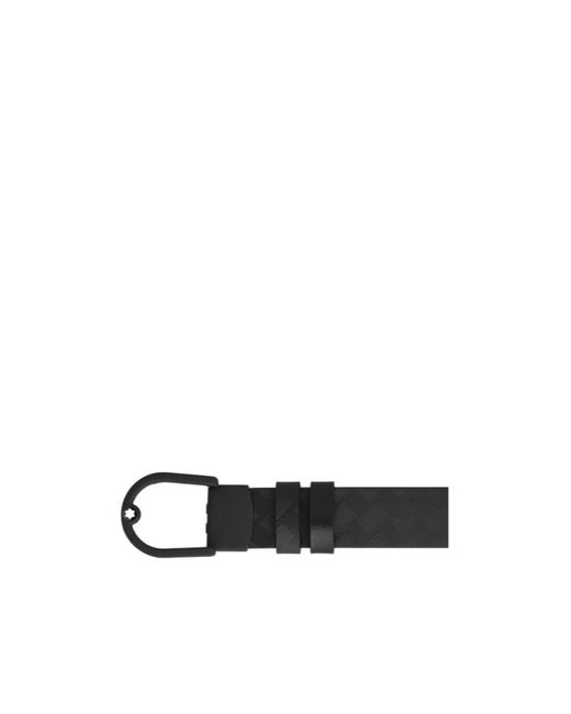Montblanc Black Buckle Belt for men