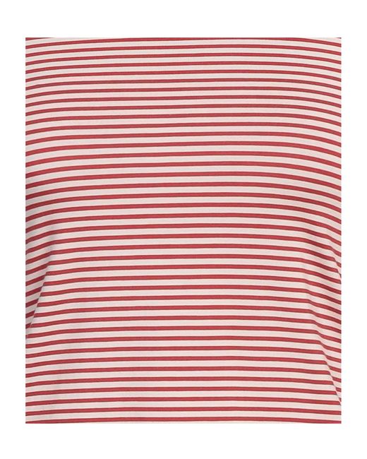 Rag & Bone Pink Striped Print Short-Sleeve T-Shirt