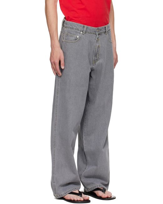 GIMAGUAS Gray Five-Pocket Jeans