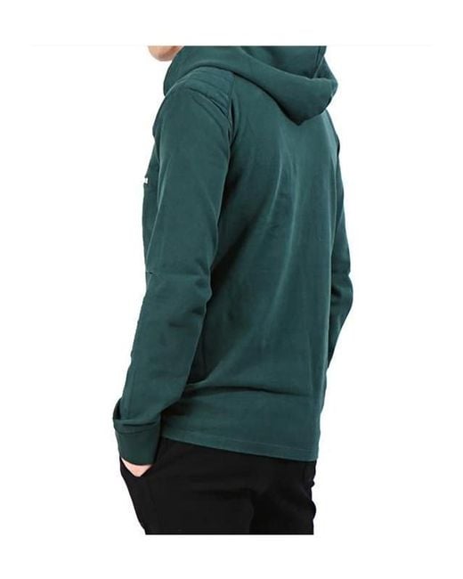 Balmain Green Zip-Up Hoodie T-Shirt for men