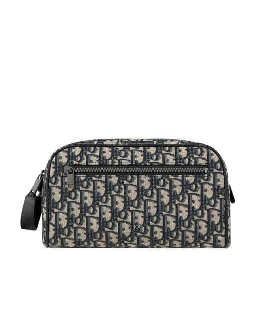 Dior Black Toiletry Bag for men