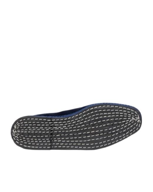 Scarosso Blue Petra Velvet Slippers