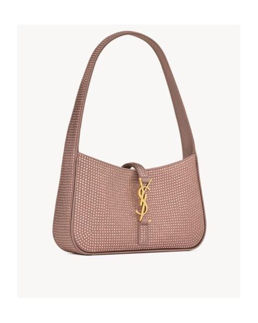 Saint Laurent Pink Mini Le 5 À 7 Tote Bag