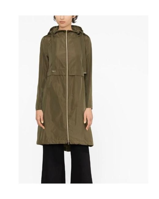Herno Green Zip-Up Parka