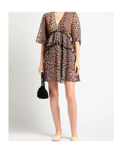 Ganni Multicolor Short Dresses