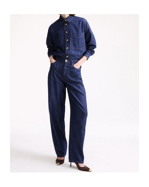 Marella Blue Five-Pocket Jeans