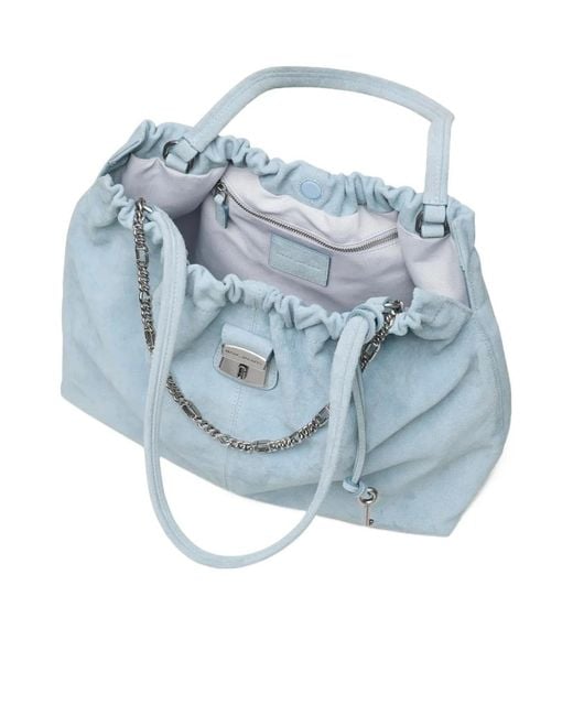 Marc Jacobs Blue The Cristina Suede Tote