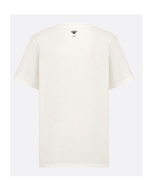 Dior White Crew Neck T-Shirt