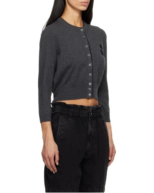 Isabel Marant Blue Isabel Marant Étoile Lona Crewneck Cardigan