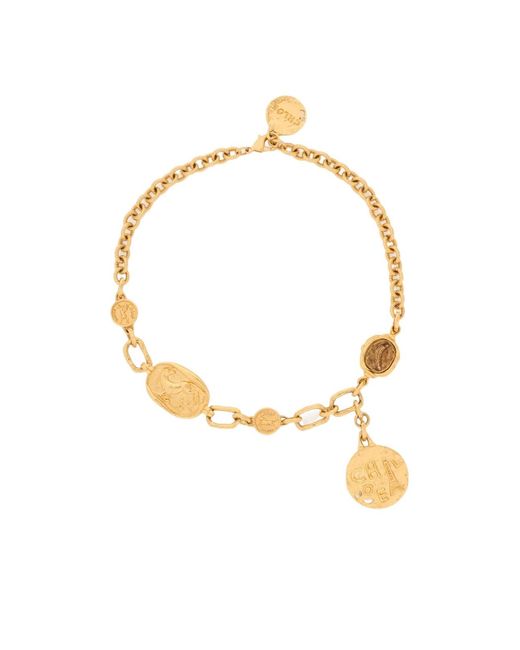 Chloé Metallic Chloé Medals Choker