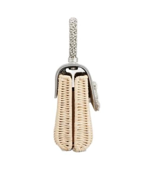 Roger Vivier White Jewel Efflorescence Mini Bag