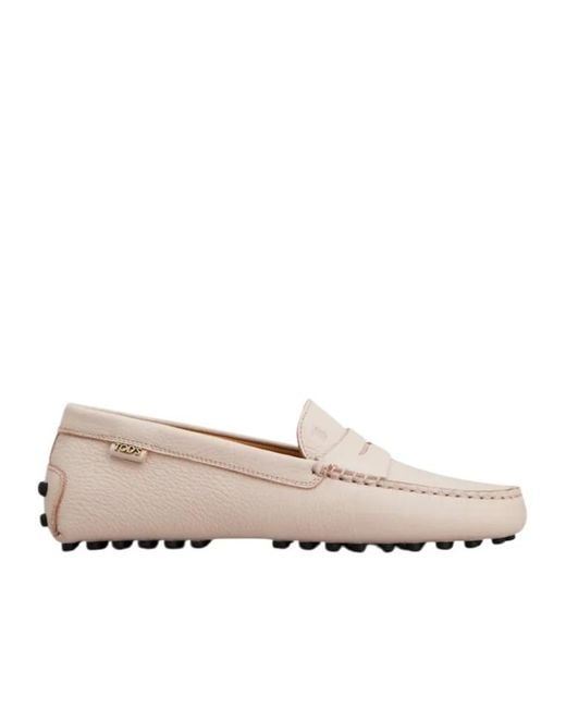 Tod's Natural Gommino Loafers