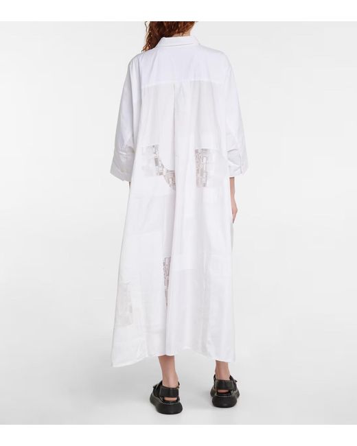 Joseph White Patchwork Dress
