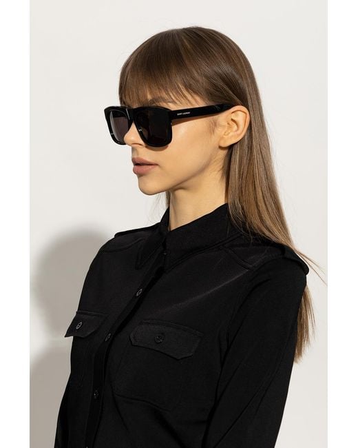 Saint Laurent Multicolor Eyewear Square Frame Sunglasses for men