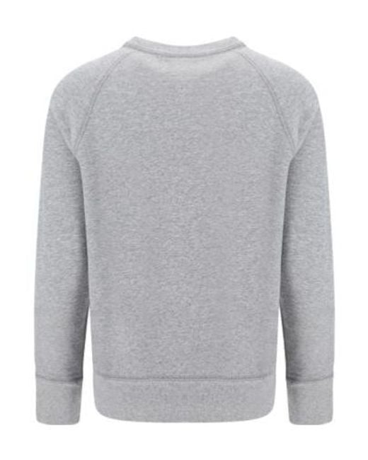 Isabel Marant Gray Isabel Marant Étoile Long-Sleeved Crewneck Sweatshirt