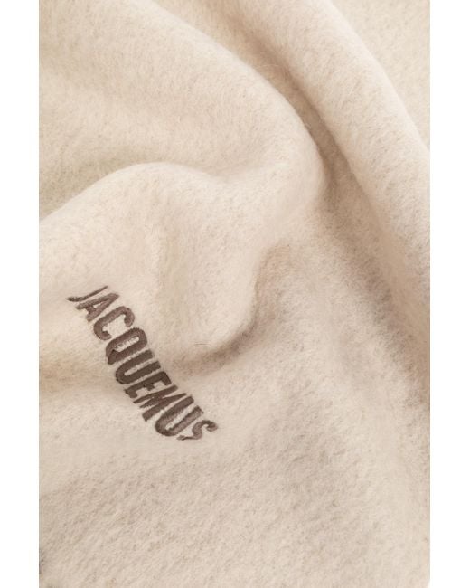 Jacquemus Natural The Moisson Scarf for men