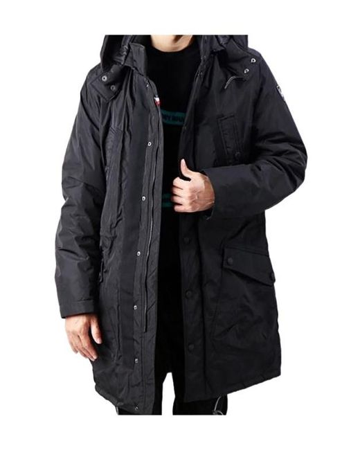 Rossignol Blue Papal Long-Sleeved Casual Coat for men