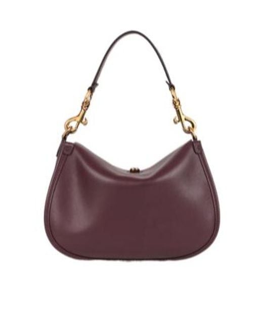 Etro Purple Medium Pony Bag