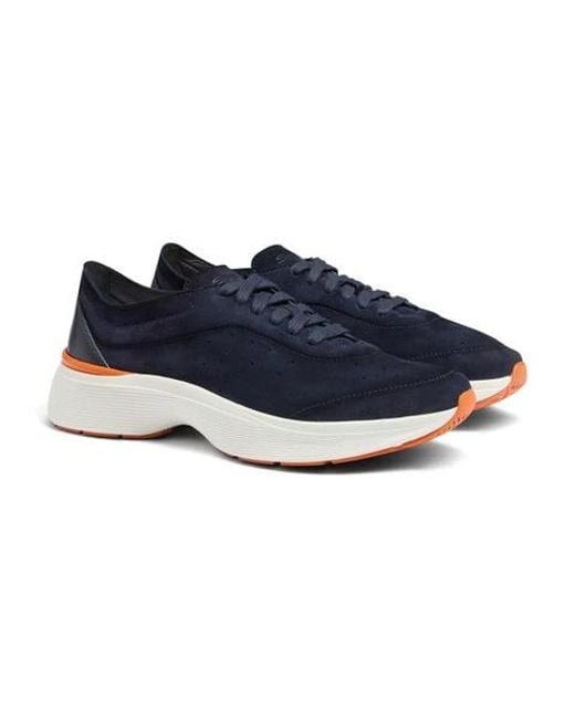 Santoni Blue Bounce Sneakers for men