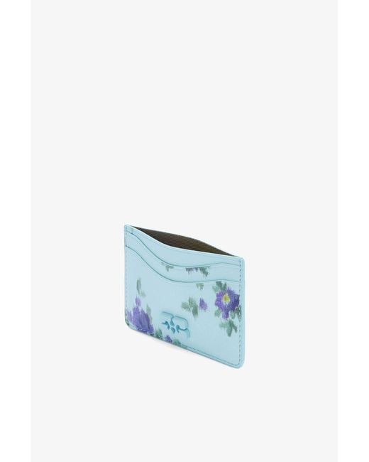 Ganni Blue Bou Card Holder