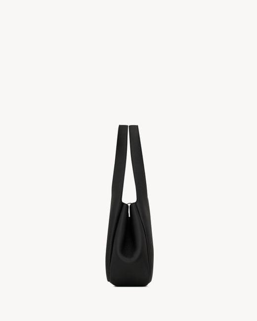 Saint Laurent Black Cabas Medium Tote Bag