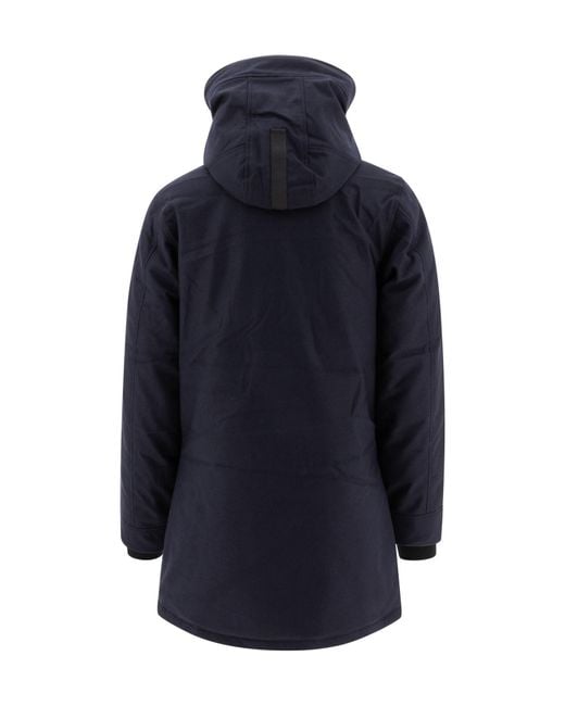 Canada Goose Blue Langford Hooded Parka for men