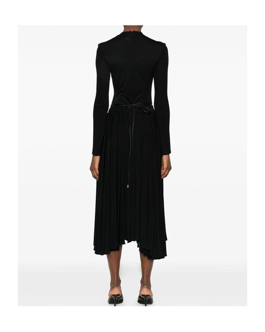 Alaïa Black Long-Sleeved Dress