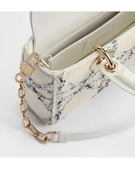 Dior Metallic Small Lady D-Joy Bag