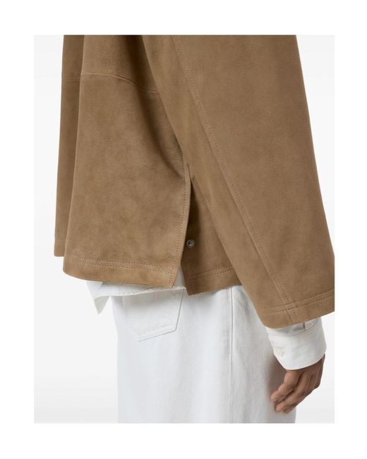 Closed Natural Suede Leather Jacket