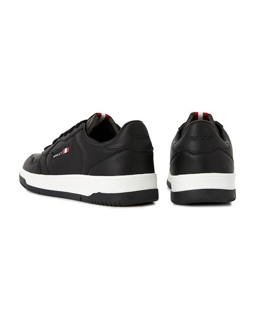 Bally Black Round-Toe Sneakers for men