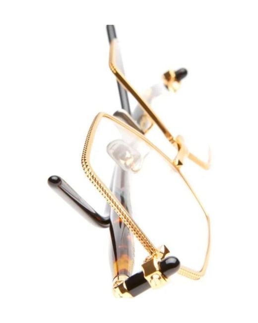 Kuboraum White P70 Geometric-Frame Glasses for men