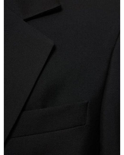 Burberry Black Single-Breasted Suit Jacket for men