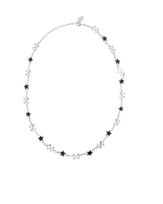Off-White c/o Virgil Abloh Multicolor Arrows Star-Motif Necklace for men