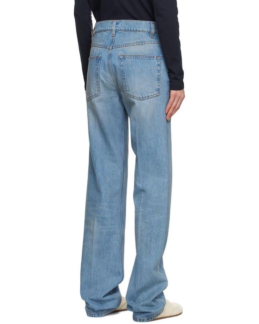 The Row Blue Logo Jeans